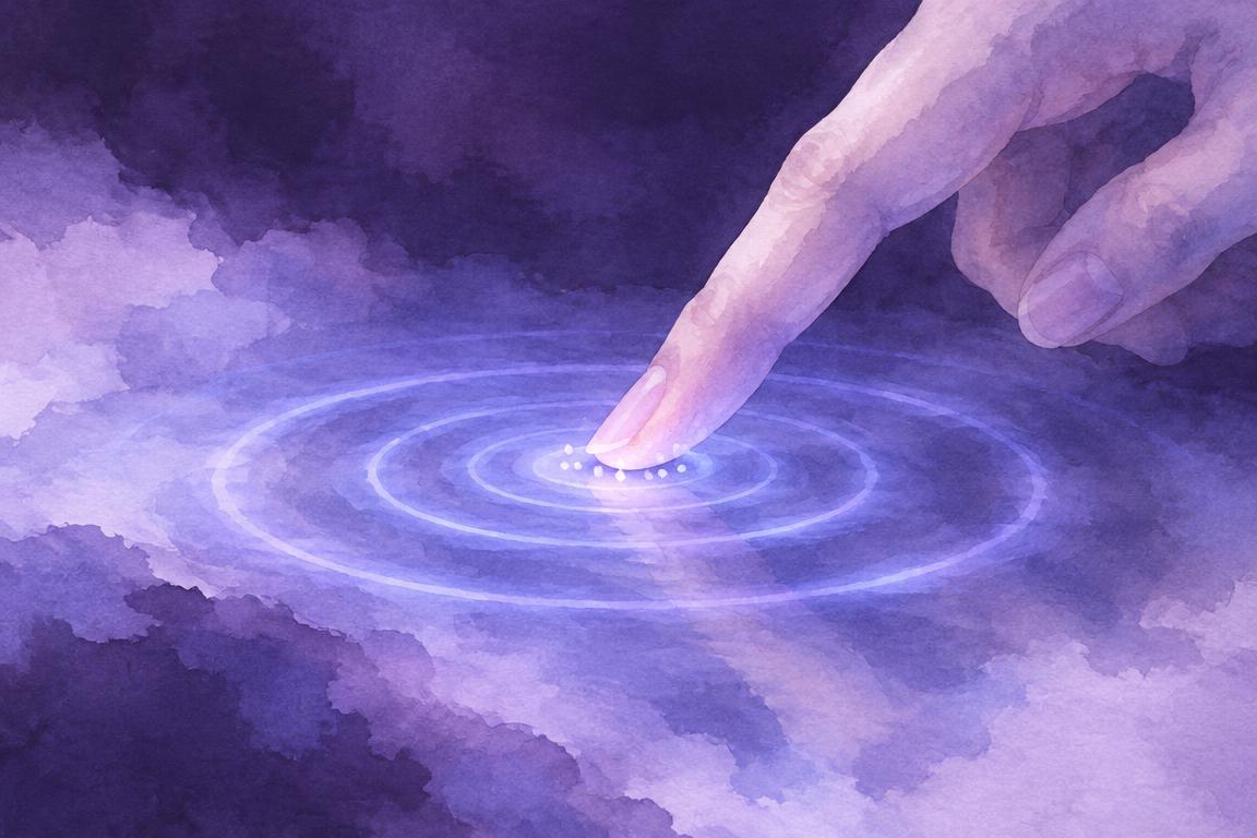 What is gentle tapping?